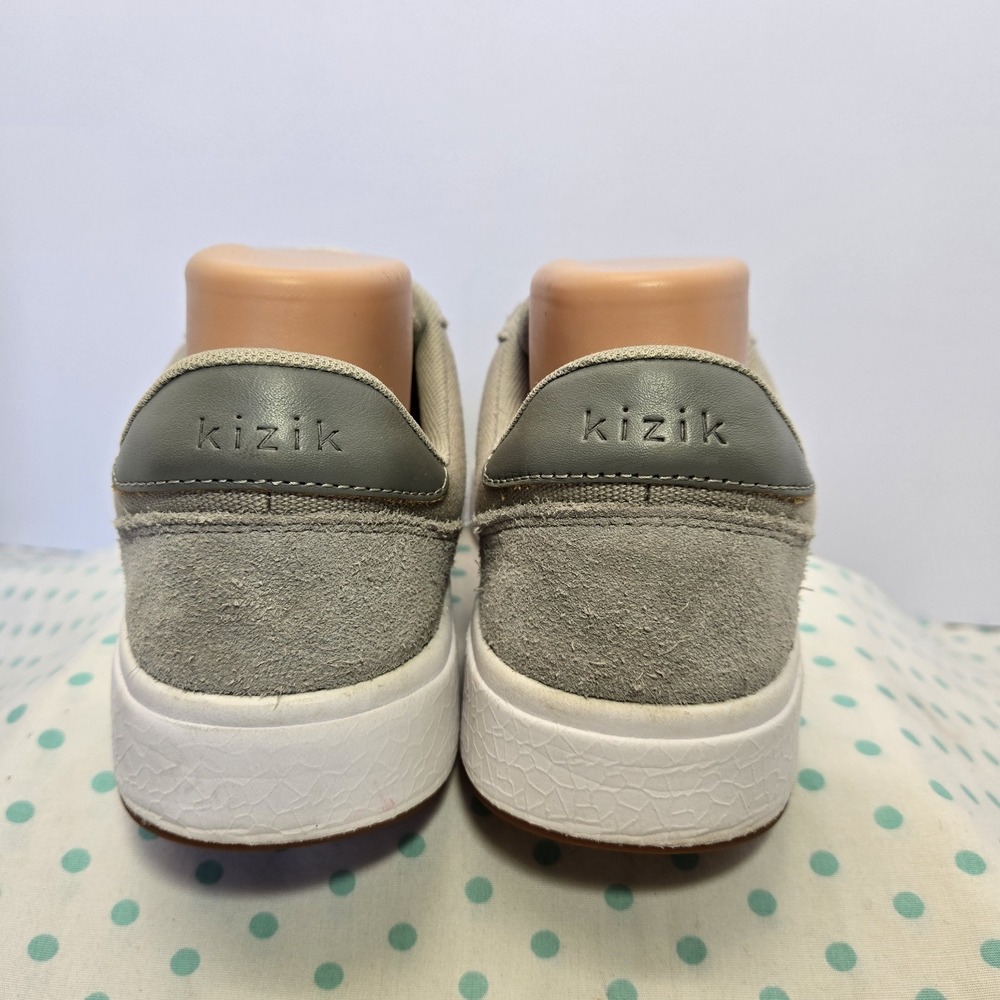 Kizik 'Prague' Women's 9 / Men's 7.5 Hands Free Slip On Sneaker Granite Gray - Picture 10 of 16